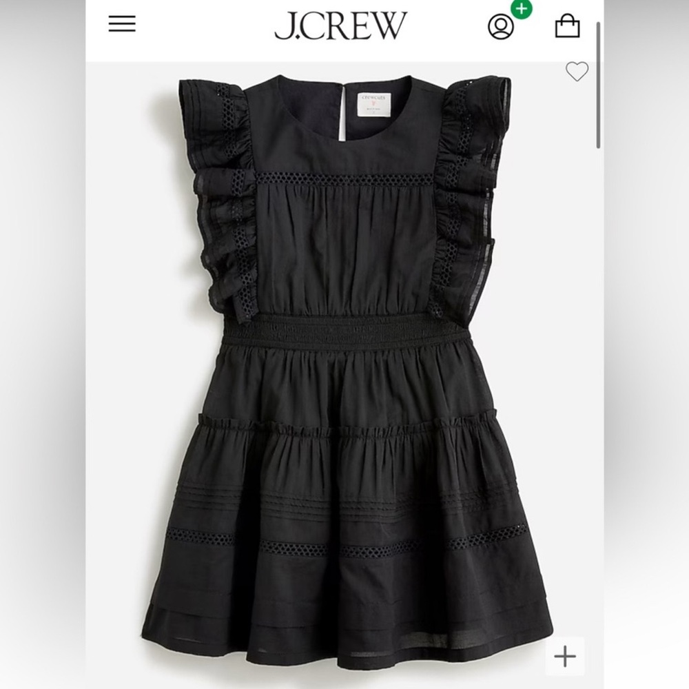 J. Crew Black Kids Dress